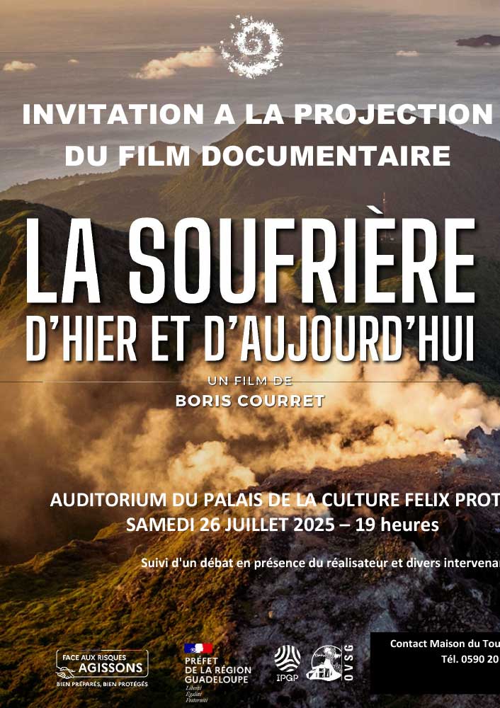 La soufrière d'hier et d'aujourd'hui